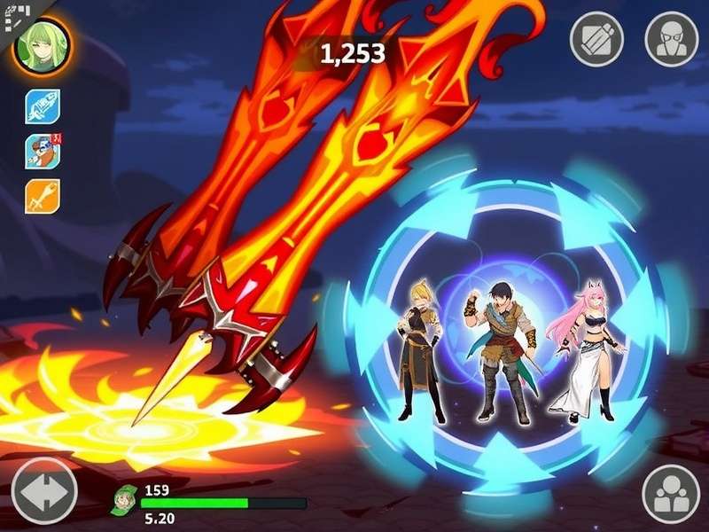 Fiery Blade Master Character Classes